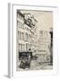 Rue De La Montagne-Ste Genevieve, 1915-Charles Heyman-Framed Giclee Print