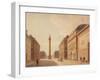 Rue de la Paix et place Vendôme, sous la Restauration, Paris (Ier arr.), 1815-1830-Simon Claude Constant-Dufeu-Framed Giclee Print