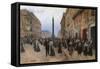 Rue De La Paix, Paris, 1907-Jean Beraud-Framed Stretched Canvas