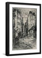 Rue De Lécole-Polytechnique, 1915-Lester George Hornby-Framed Giclee Print