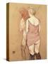 Rue de Moulins: The Medical Inspection-Henri de Toulouse-Lautrec-Stretched Canvas