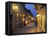 Rue de Petit, Champlain, Quebec City, Quebec, Canada-Demetrio Carrasco-Framed Stretched Canvas