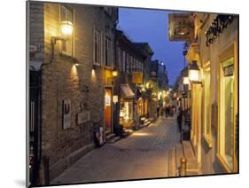 Rue de Petit, Champlain, Quebec City, Quebec, Canada-Demetrio Carrasco-Mounted Photographic Print