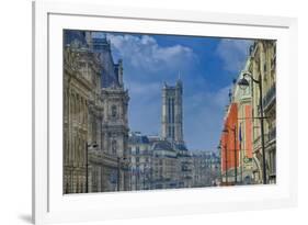 Rue de Rivoli - Le Marais-Cora Niele-Framed Giclee Print