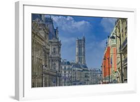 Rue de Rivoli - Le Marais-Cora Niele-Framed Giclee Print