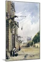 Rue De Rivoli, Near the Tuileries, Paris, 1831-William Callow-Mounted Giclee Print