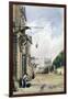 Rue De Rivoli, Near the Tuileries, Paris, 1831-William Callow-Framed Giclee Print