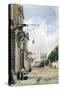 Rue De Rivoli, Near the Tuileries, Paris, 1831-William Callow-Stretched Canvas