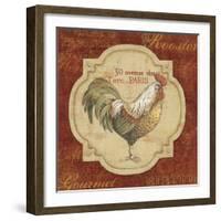 Rue De Rooster III-Lisa Audit-Framed Giclee Print