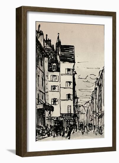 Rue De Seine, 1915-Alfred Latour-Framed Giclee Print
