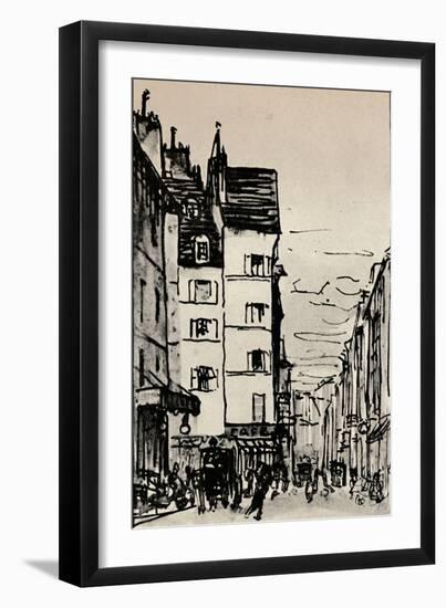 Rue De Seine, 1915-Alfred Latour-Framed Giclee Print