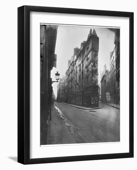 Rue de Seine and Rue de l'Echaude, Paris, c.1900-Eugene Atget-Framed Giclee Print