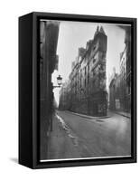 Rue de Seine and Rue de l'Echaude, Paris, c.1900-Eugene Atget-Framed Stretched Canvas