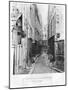 Rue Des Anglais, from Boulevard Saint-Germain, Paris, 1858-78-Charles Marville-Mounted Giclee Print