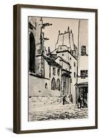 Rue Des Barres, 1915-Alfred Latour-Framed Giclee Print