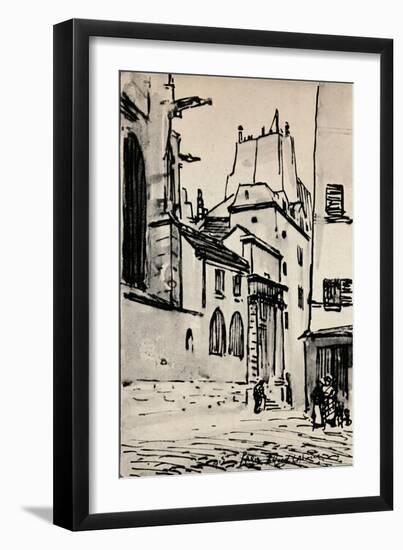 Rue Des Barres, 1915-Alfred Latour-Framed Premium Giclee Print