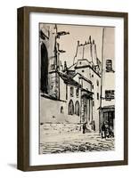 Rue Des Barres, 1915-Alfred Latour-Framed Giclee Print