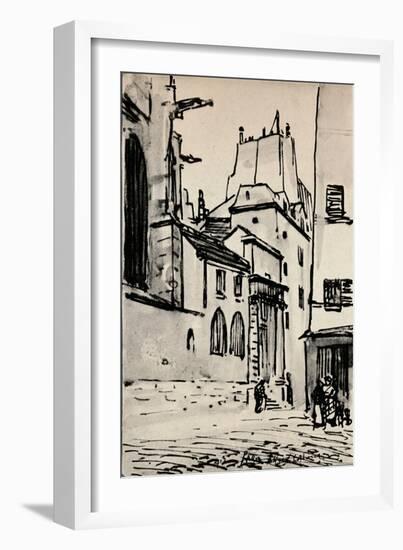 Rue Des Barres, 1915-Alfred Latour-Framed Giclee Print