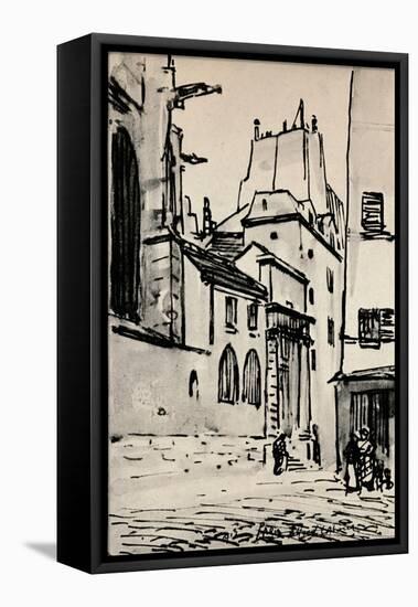 Rue Des Barres, 1915-Alfred Latour-Framed Stretched Canvas