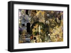 Rue des Bauques, France-Nicolas Hugo-Framed Giclee Print