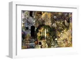 Rue des Bauques, France-Nicolas Hugo-Framed Giclee Print