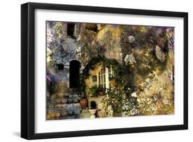 Rue des Bauques, France-Nicolas Hugo-Framed Giclee Print