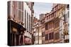 Rue Des Juifs in Strasbourg, Bas-Rhin, Alsace, France, Europe-Julian Elliott-Stretched Canvas
