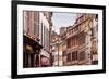 Rue Des Juifs in Strasbourg, Bas-Rhin, Alsace, France, Europe-Julian Elliott-Framed Photographic Print