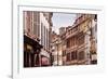 Rue Des Juifs in Strasbourg, Bas-Rhin, Alsace, France, Europe-Julian Elliott-Framed Photographic Print