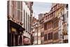 Rue Des Juifs in Strasbourg, Bas-Rhin, Alsace, France, Europe-Julian Elliott-Stretched Canvas