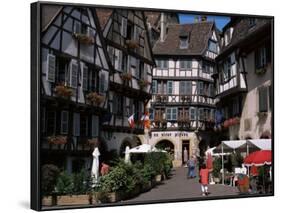 Rue Des Marchands, Colmar, Alsace, France-Guy Thouvenin-Framed Photographic Print