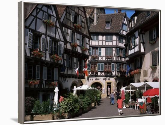 Rue Des Marchands, Colmar, Alsace, France-Guy Thouvenin-Framed Photographic Print