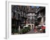 Rue Des Marchands, Colmar, Alsace, France-Guy Thouvenin-Framed Photographic Print