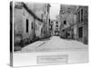 Rue Des Marmousets Saint-Marcel, from Rue Saint-Hippolyte, Paris, 1858-78-Charles Marville-Stretched Canvas