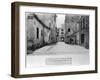 Rue Des Marmousets Saint-Marcel, from Rue Saint-Hippolyte, Paris, 1858-78-Charles Marville-Framed Giclee Print