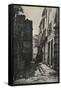 Rue Des Pretres-St Séverin, 1915-George T Plowman-Framed Stretched Canvas