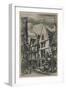 'Rue Des Toiles A Bourges (5th State, 8 1/2 x 4 3/4 Inches)', 1853, (1927)-Charles Meryon-Framed Giclee Print