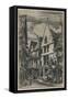 'Rue Des Toiles A Bourges (5th State, 8 1/2 x 4 3/4 Inches)', 1853, (1927)-Charles Meryon-Framed Stretched Canvas