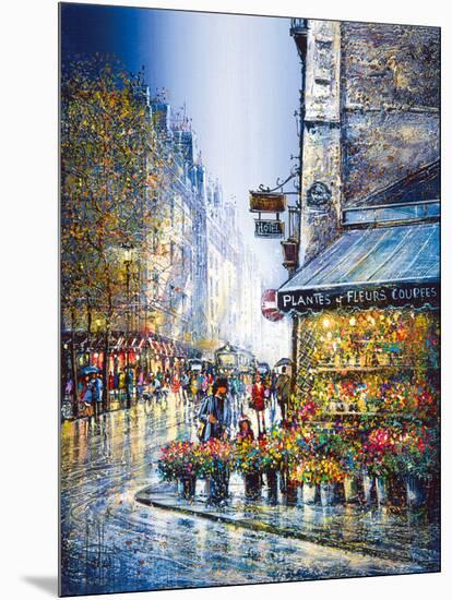 Rue du Bac-Guy Dessapt-Mounted Giclee Print