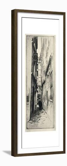 'Rue du Chat Qui Peche', 1915-Raymond Ray-Jones-Framed Premium Giclee Print