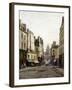 Rue du Haut-Pavé (vue sur l'ancien marché des Carmes depuis la place Maubert et le Panthéon)-Emmanuel Lansyer-Framed Giclee Print