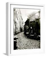 Rue du Jardinet and the Cul-De-Sac of Rohan, Paris, 1858-78-Charles Marville-Framed Photographic Print