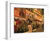 Rue Du Louvre at Night, Paris, France-Peter Thompson-Framed Photographic Print