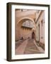 Rue Du Musee in Angers, Maine-Et-Loire, France, Europe-Julian Elliott-Framed Photographic Print