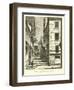 Rue Du Petit-Chaplain, Quebec City, Canada-null-Framed Giclee Print