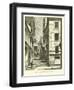 Rue Du Petit-Chaplain, Quebec City, Canada-null-Framed Giclee Print