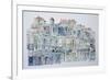 Rue du Rivoli, Paris, 1987-Anthony Butera-Framed Giclee Print