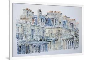 Rue du Rivoli, Paris, 1987-Anthony Butera-Framed Giclee Print