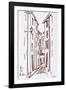 Rue du Rondier, Grasse, France.-Richard Lawrence-Framed Photographic Print