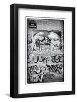 Rue Foyatier - Street Art - Monmartre - Paris - Fance-Philippe Hugonnard-Framed Photographic Print